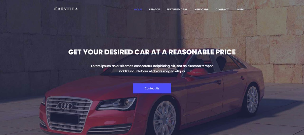 Carviila - Car Reservation Platform